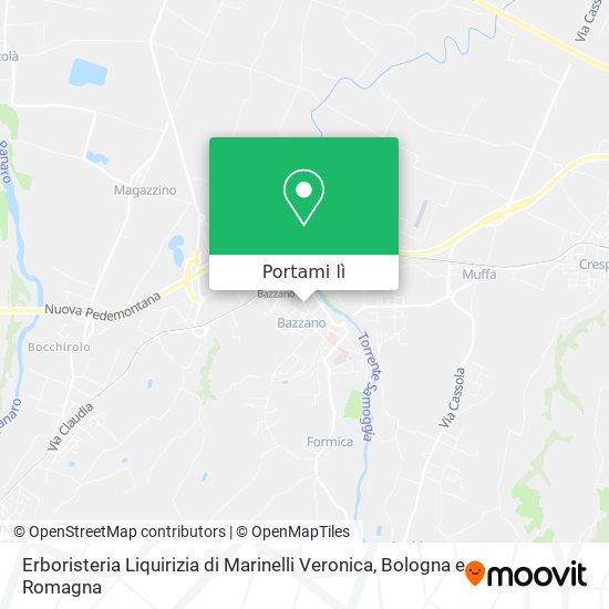 Mappa Erboristeria Liquirizia di Marinelli Veronica