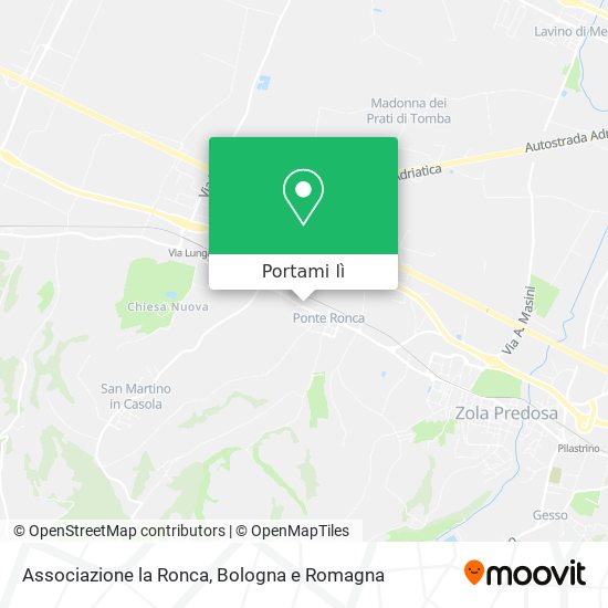 Mappa Associazione la Ronca