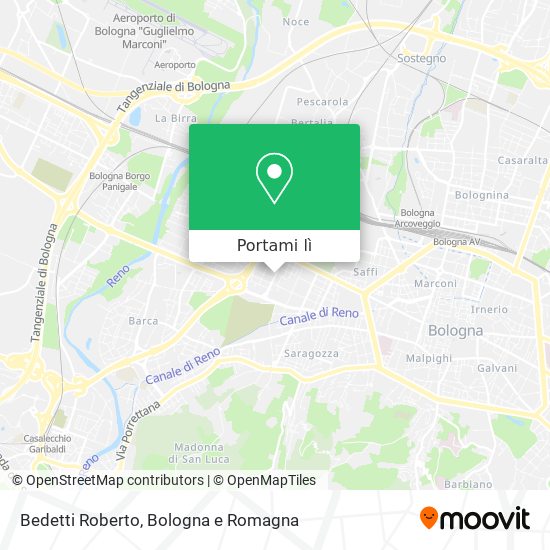 Mappa Bedetti Roberto