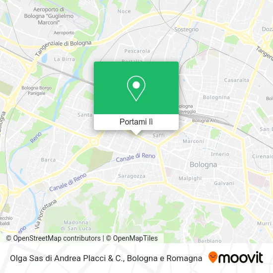Mappa Olga Sas di Andrea Placci & C.
