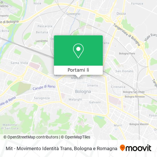 Mappa Mit - Movimento Identità Trans