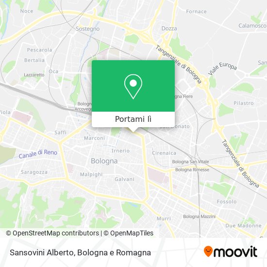 Mappa Sansovini Alberto