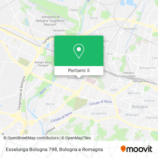 Mappa Esselunga Bologna 798
