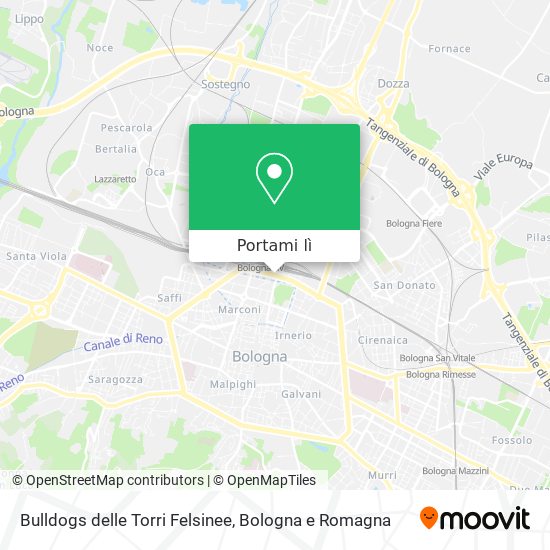 Mappa Bulldogs delle Torri Felsinee