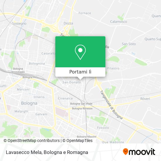Mappa Lavasecco Mela