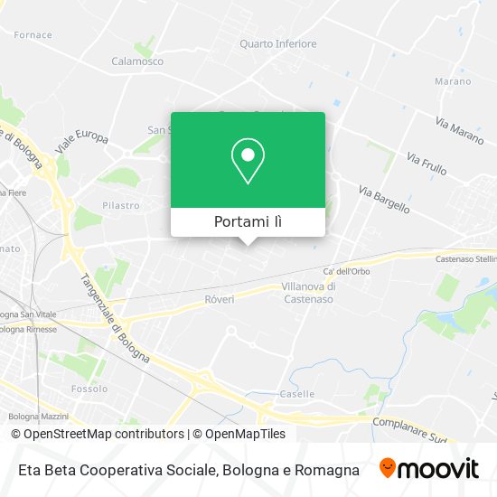 Mappa Eta Beta Cooperativa Sociale