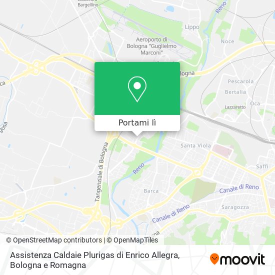 Mappa Assistenza Caldaie Plurigas di Enrico Allegra