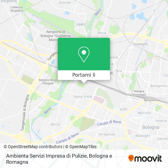 Mappa Ambienta Servizi Impresa di Pulizie