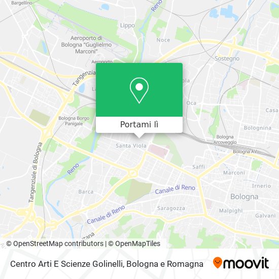 Mappa Centro Arti E Scienze Golinelli