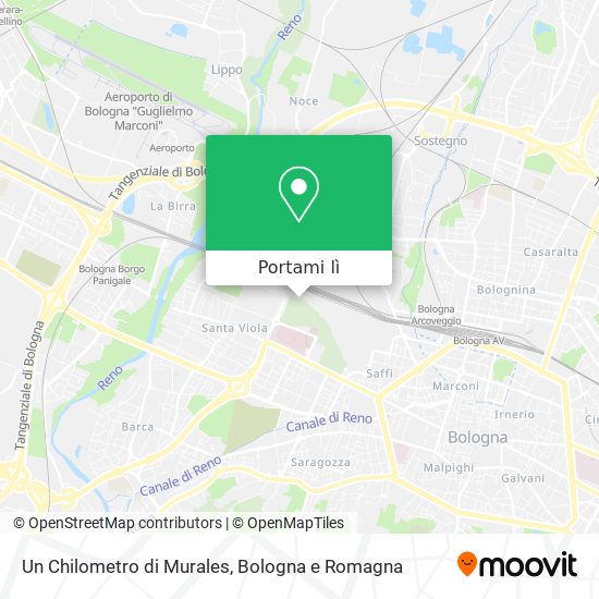 Mappa Un Chilometro di Murales