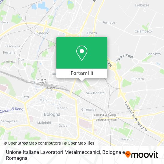 Mappa Unione Italiana Lavoratori Metalmeccanici