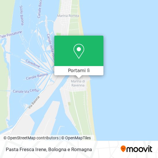 Mappa Pasta Fresca Irene