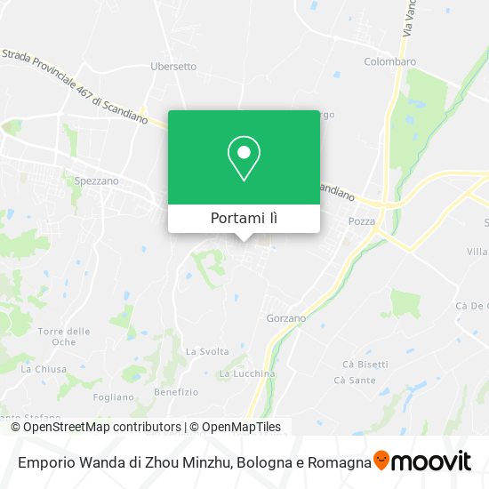 Mappa Emporio Wanda di Zhou Minzhu