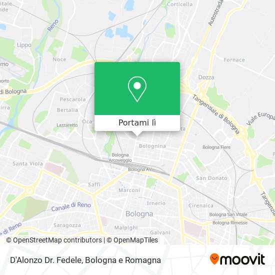 Mappa D'Alonzo Dr. Fedele