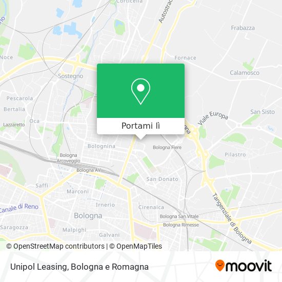Mappa Unipol Leasing