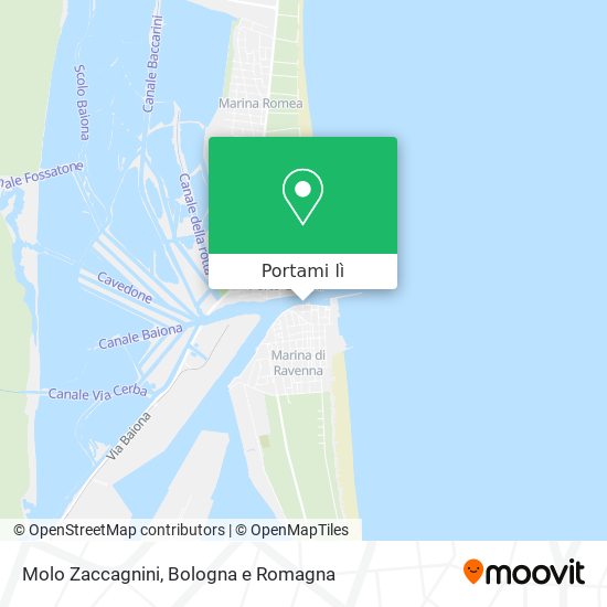 Mappa Molo Zaccagnini