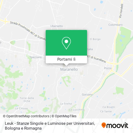 Mappa Leuk - Stanze Singole e Luminose per Universitari
