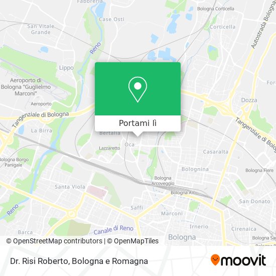 Mappa Dr. Risi Roberto