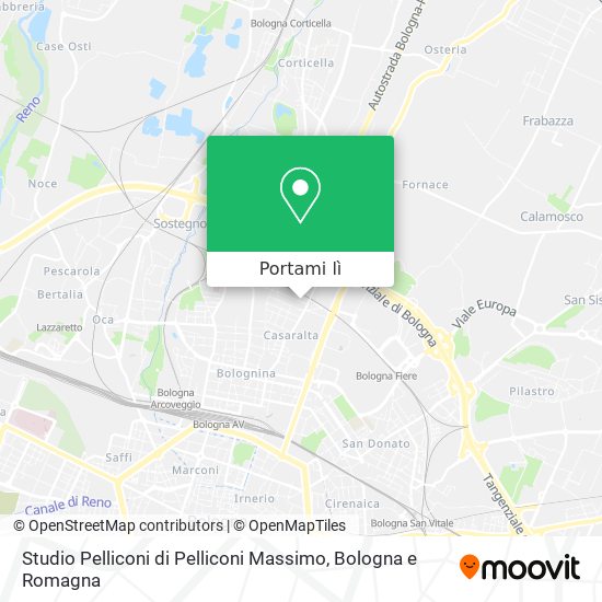 Mappa Studio Pelliconi di Pelliconi Massimo