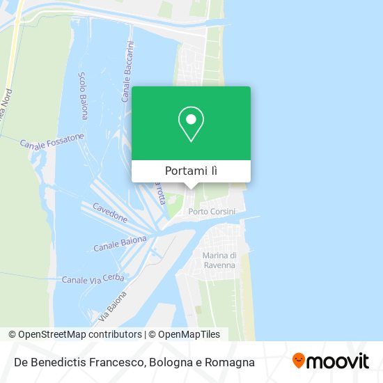 Mappa De Benedictis Francesco