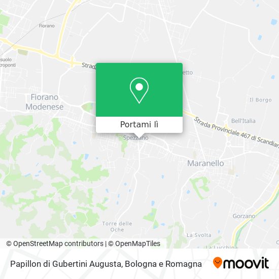 Mappa Papillon di Gubertini Augusta