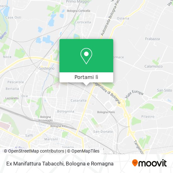 Mappa Ex Manifattura Tabacchi