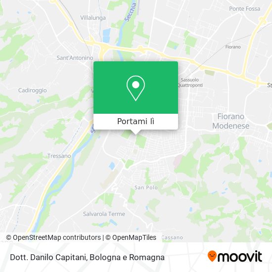 Mappa Dott. Danilo Capitani