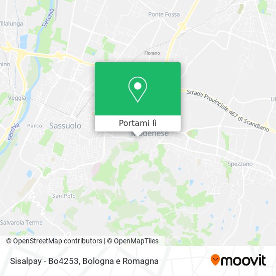 Mappa Sisalpay - Bo4253