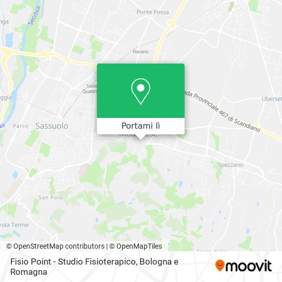 Mappa Fisio Point - Studio Fisioterapico