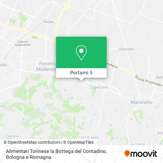 Mappa Alimentari Torinese la Bottega del Contadino