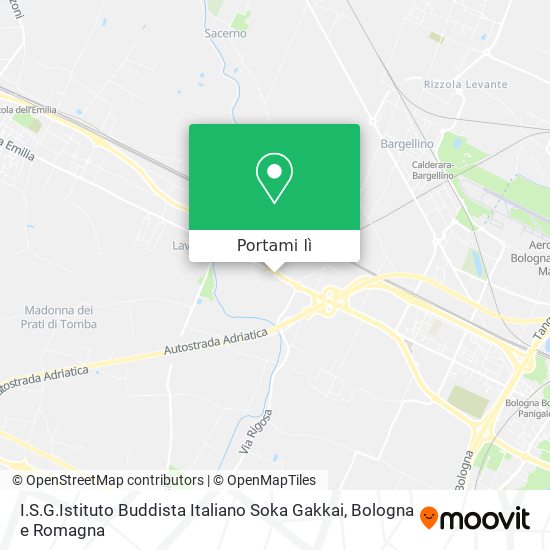 Mappa I.S.G.Istituto Buddista Italiano Soka Gakkai