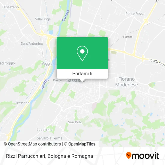 Mappa Rizzi Parrucchieri