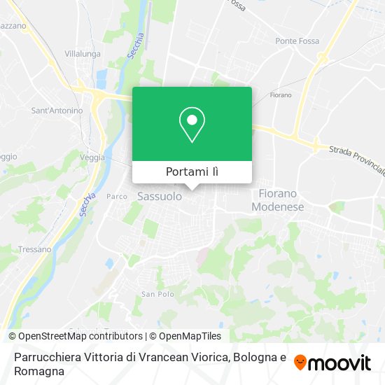 Mappa Parrucchiera Vittoria di Vrancean Viorica
