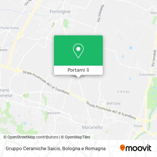 Mappa Gruppo Ceramiche Saicis