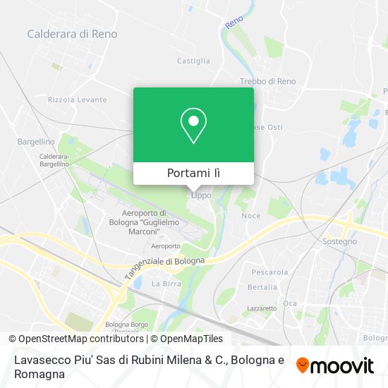 Mappa Lavasecco Piu' Sas di Rubini Milena & C.