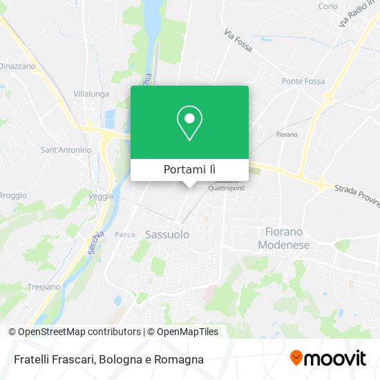 Mappa Fratelli Frascari