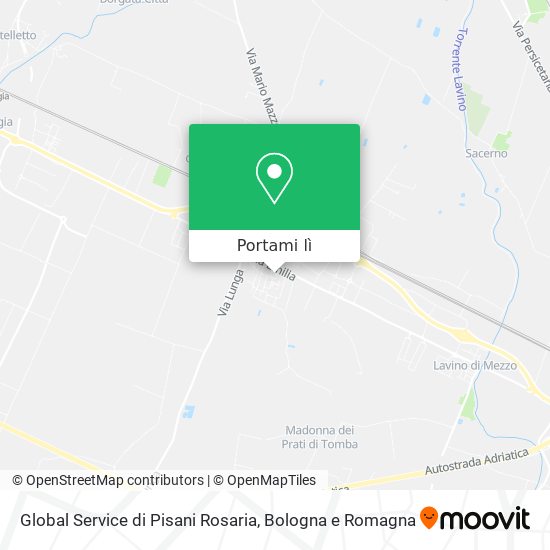 Mappa Global Service di Pisani Rosaria