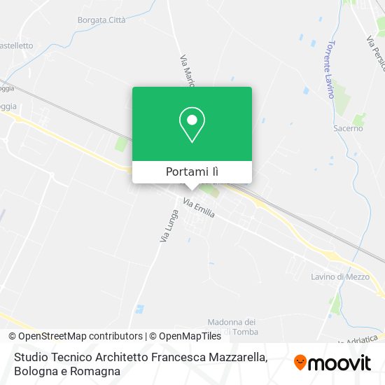 Mappa Studio Tecnico Architetto Francesca Mazzarella