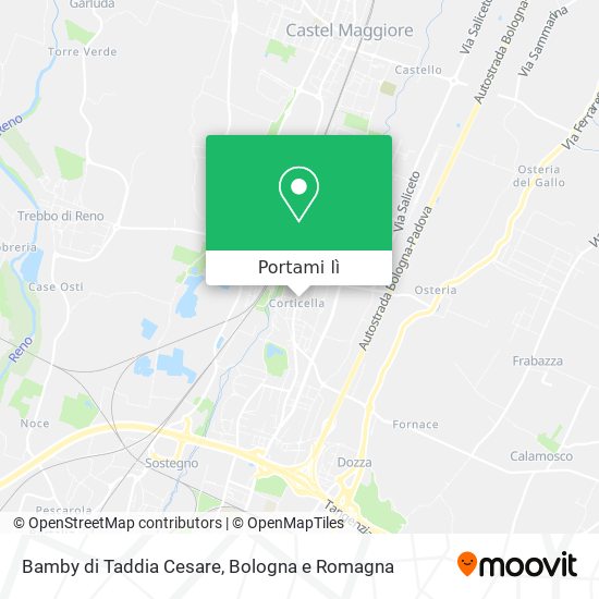 Mappa Bamby di Taddia Cesare