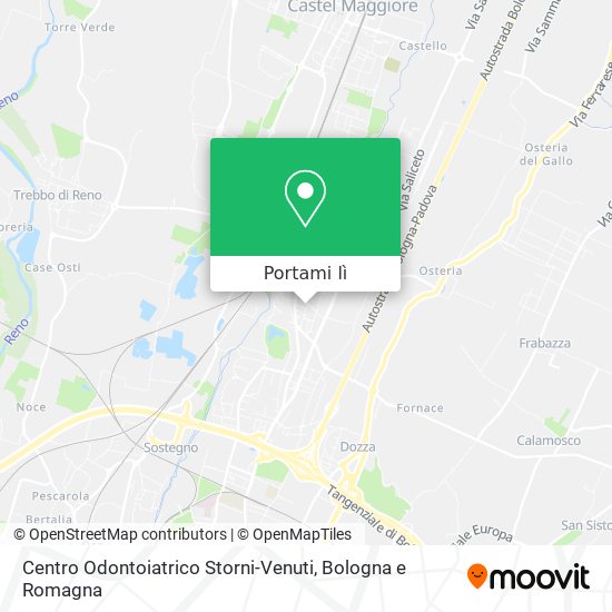 Mappa Centro Odontoiatrico Storni-Venuti