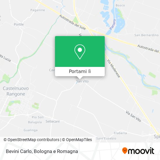 Mappa Bevini Carlo