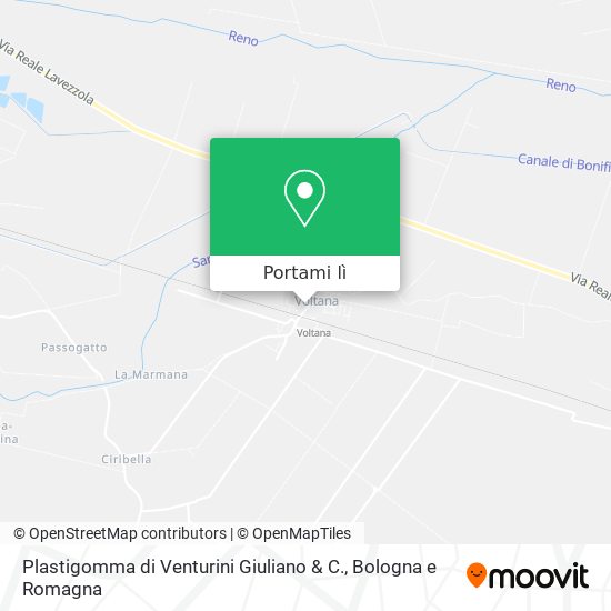 Mappa Plastigomma di Venturini Giuliano & C.