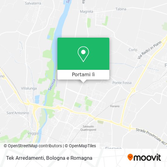 Mappa Tek Arredamenti