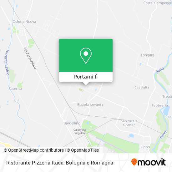 Mappa Ristorante Pizzeria Itaca