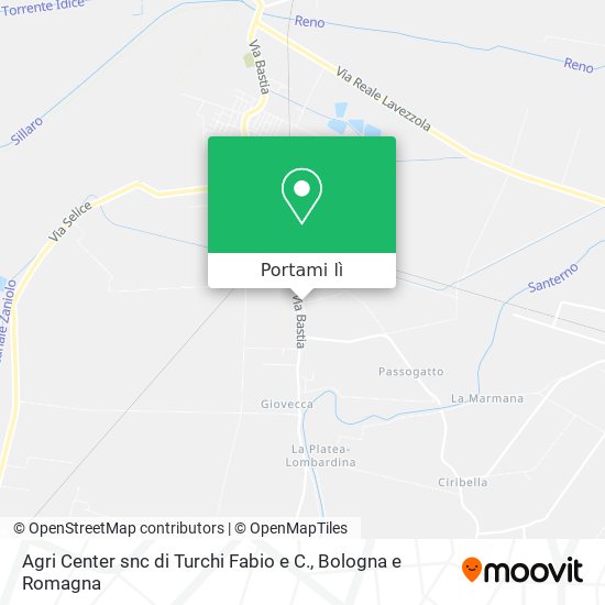 Mappa Agri Center snc di Turchi Fabio e C.