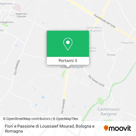 Mappa Fiori e Passione di Loussaief Mourad