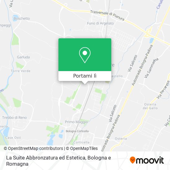 Mappa La Suite Abbronzatura ed Estetica