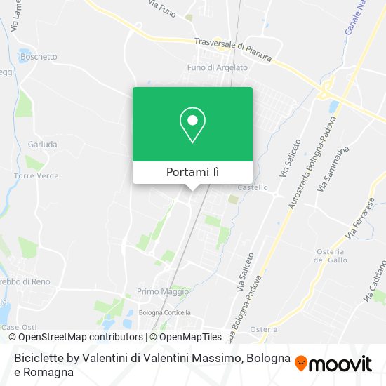 Mappa Biciclette by Valentini di Valentini Massimo