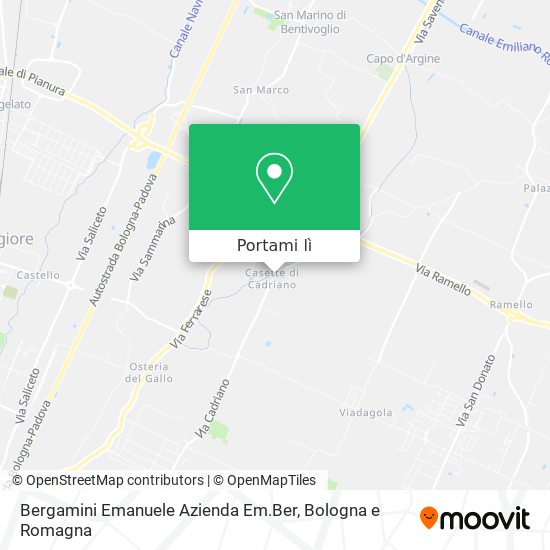 Mappa Bergamini Emanuele Azienda Em.Ber