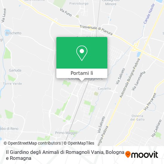 Mappa Il Giardino degli Animali di Romagnoli Vania